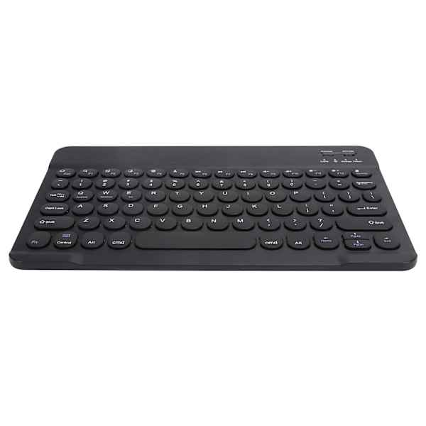 Trådløst Bluetooth-tastatur Nettbrett Smarttelefon Datatilbehør Rund Kappe 10tommer Svart