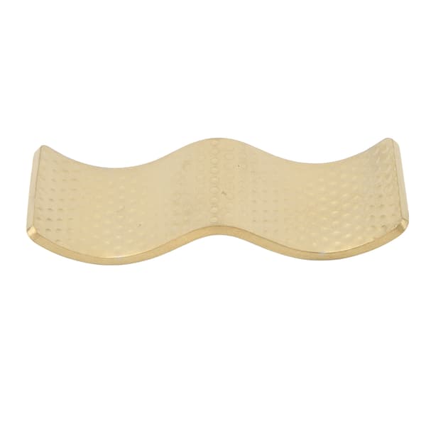 Pindholder i rustfrit stål, dobbelt anvendelse, non-stick, elegant spisepindholder til ske, gaffel, guld