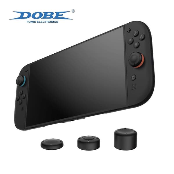 Tommelgrep for Switch, Joystick-grep for Nintendo Switch 2, Silikon Analog Cover Thumbstick Grips for Switch 2 Joycon, 6 stk