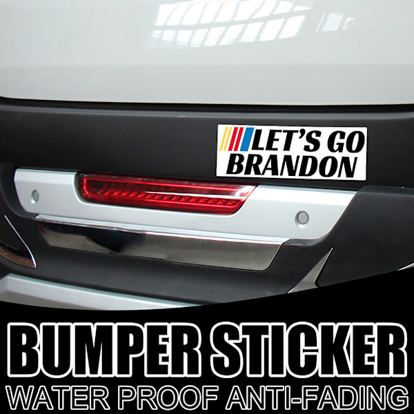 Let's Go Brandon Stickers Bilsticker Dekal Sjov til Skateboard Laptop Hjelm