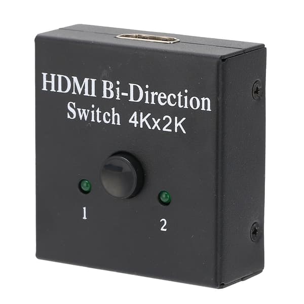 BiDirection Switch 4K High Definition Multimedia Interface Splitter til Computer Laptop