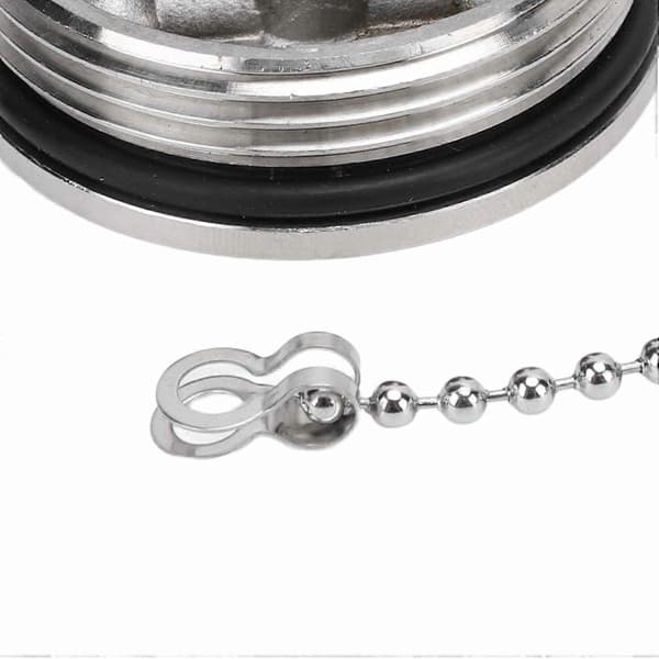 Tum marintankdæksel 316 rustfrit stål poleret dæktankdæksel med nøgle marine hardware-WELLNGS