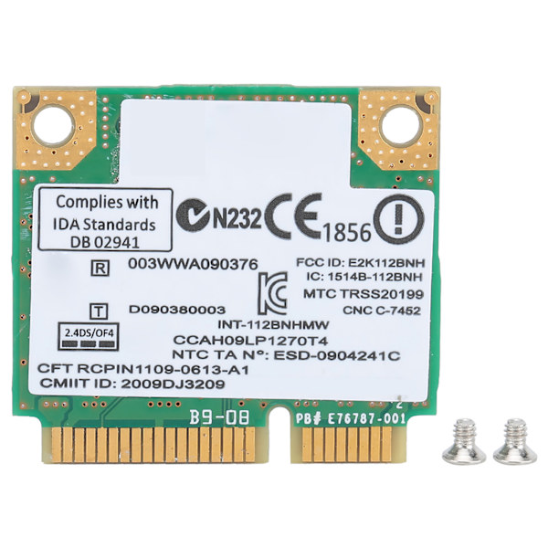INTEL LINK1000 N1000 112BNHMW Mini PCI-E 300Mbps langaton verkkokortti malleille T420S/X220/T520