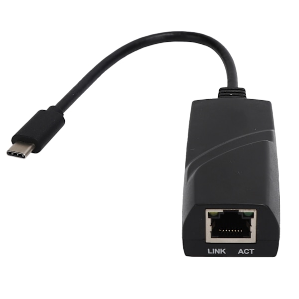 Type C til RJ45 Netværkskort Ethernet Adapter 1000Mbps Laptop Netværkskabel Konverter