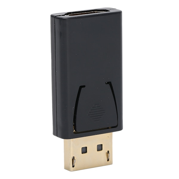 4K DP Han til HD Multimedie Interface Hun Adapter 1.4V Guldbelagt Konverter Sort