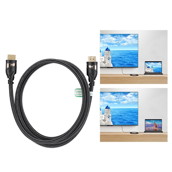 Cabledeconn 8K HDMI Kabel 7680X4320 Fiber Optisk Transmission Audio Video Synkroniseret Output Kabel 1m