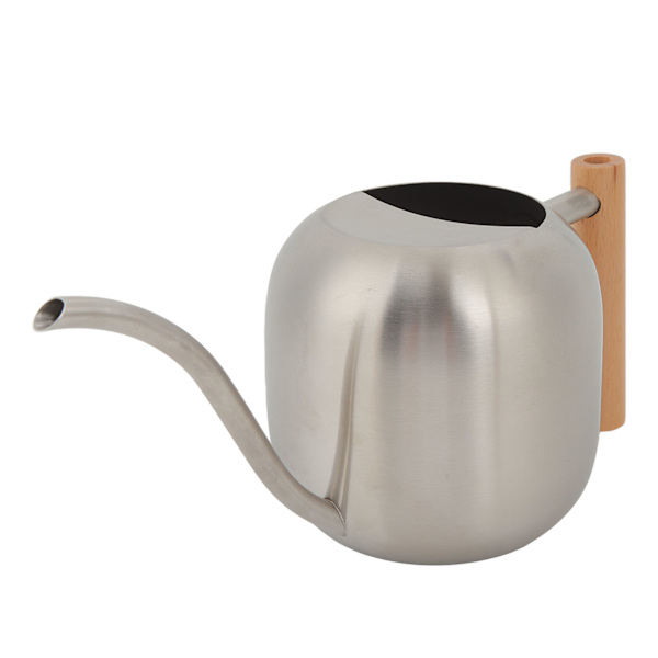 Vattenkanna Multifunktionell Hög Kapacitet Vattenkruka med Lång Pip för Inomhus Utomhus Växter 1200ML Silver