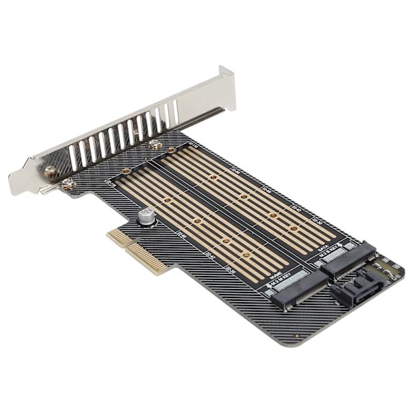 Riser Card SSD til PCIE SATA DualDisk Transfer Udvidelseskort til Windows OS X LINUX