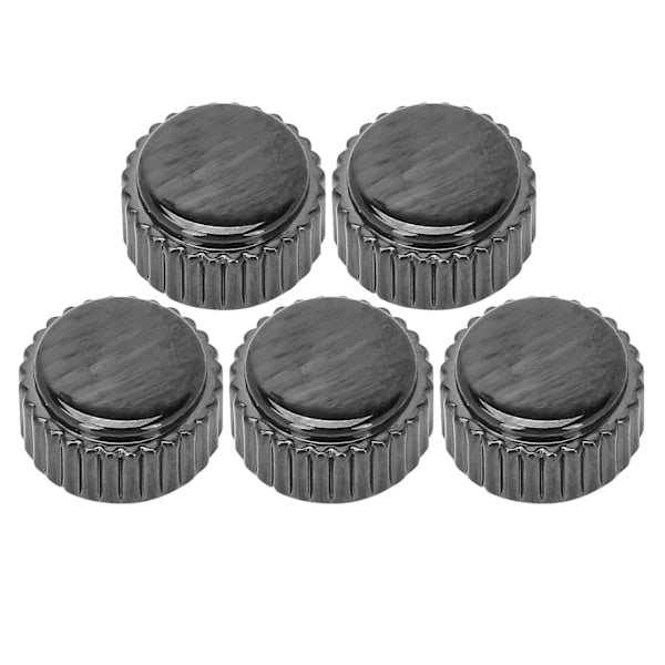 5pcs Watch Crown Parts Durable Easily Carry Flat Holes Watch Crown Spare Parts for Repairman4mm