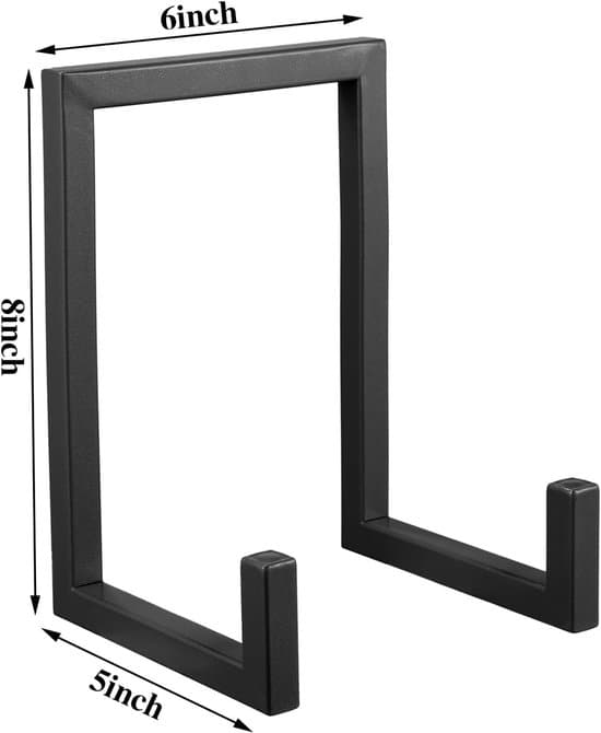 Vinyl Display Stand - Storage Rack - Bookshelves - Record Rack - Stand - Display Rack - Stand - Black