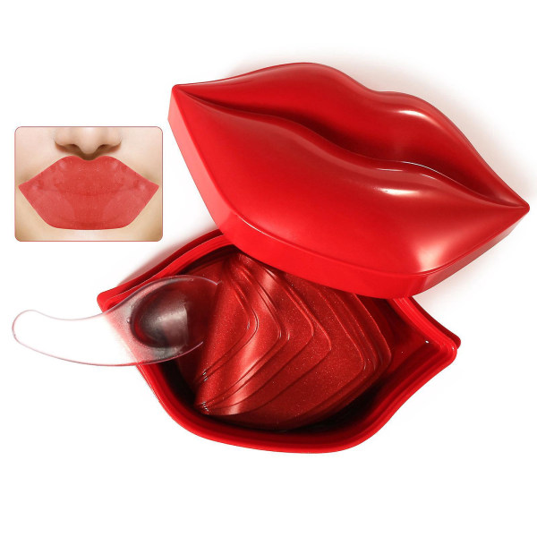 Kosteuttava huulten täyteläinen geelinaamio – 20 set