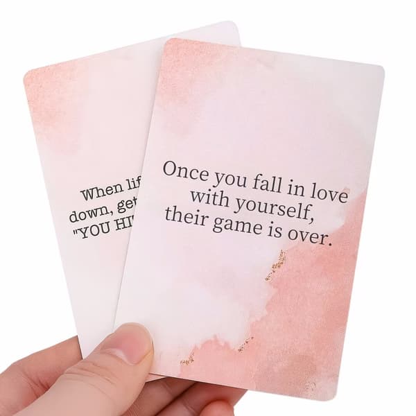Badass Affirmationskort - Daglige Motiverende og Inspirerende Kort til Kvinder