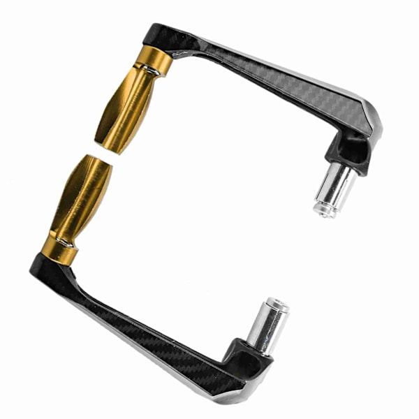 7/8 tum Universal Aluminiumlegering Motorcykel Styre Skydd (Guld)