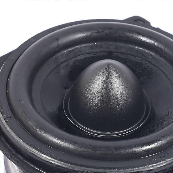st højttalerstøvhætte til bashøjttaler, reservedele 14 mm 24 mm sort Black PP35x24mm