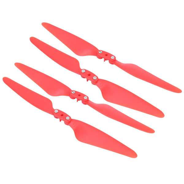 2 Par RC Drönarpropeller Ersättningstillbehör Passar Hubsan H117S Zino/ZinoiproRöd