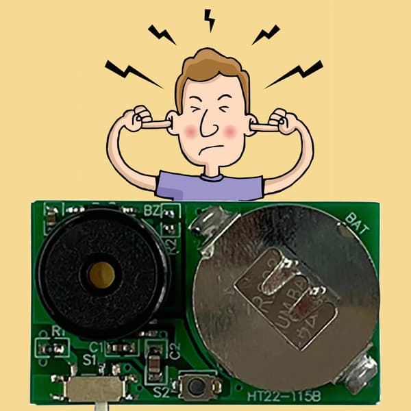 PCB Irriterende Signal Prank Enhet Morsom Skjult Lydmaker Kontor Prank Enhet 0.1