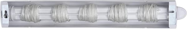 Wall-mounted drying rack for indoor and outdoor use, extendable up to 3.7 m