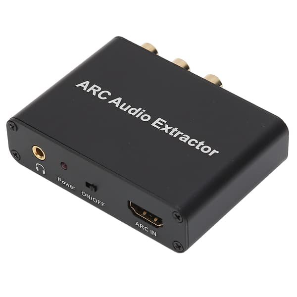 ARC til Audio Adapter HD Multimedia Grensesnitt Audio Return Channel Adapter Støtte 3.5mm Jack