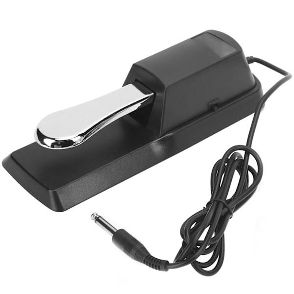 Elektronisk Orgel Pedal Universal Klaver Sustain Pedal Musikinstrument Spilletilbehør Sort