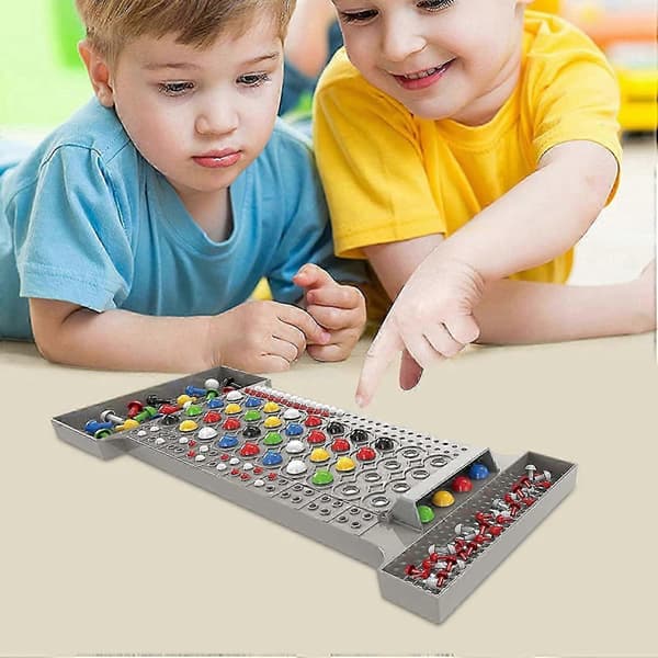Code Breaker Game, Fun Brain Puzzle Game - Mastermind Game, Travel Game for Kids with Parents to Train Logic
