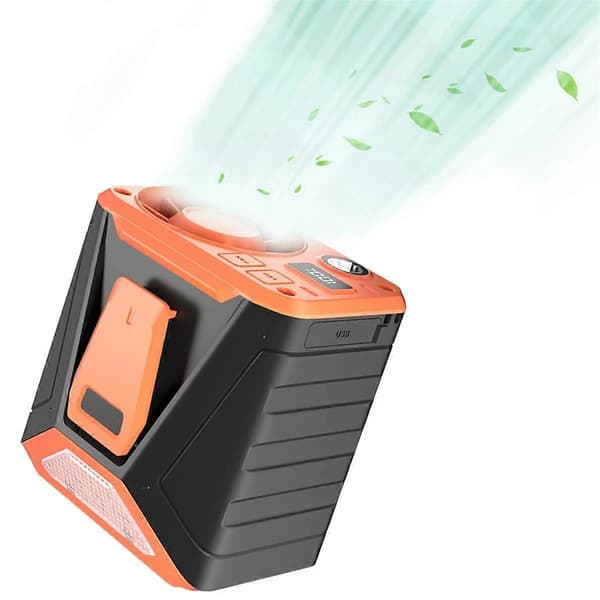 Mini Bærbar Taljeklemmeventilator 3 Hastigheder Køleventilator Bælteklemmeventilator A
