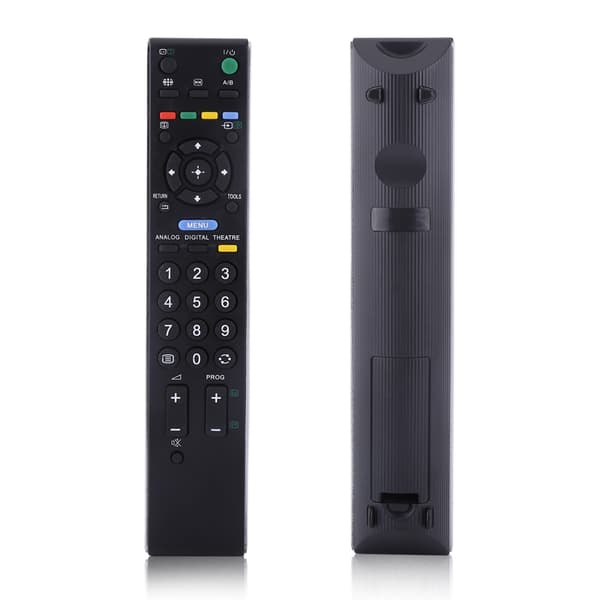 Fasjonabel RM-ED009 Delkontroller Erstatningsfjernkontroll for Sony LCD LED Smart TV Svart
