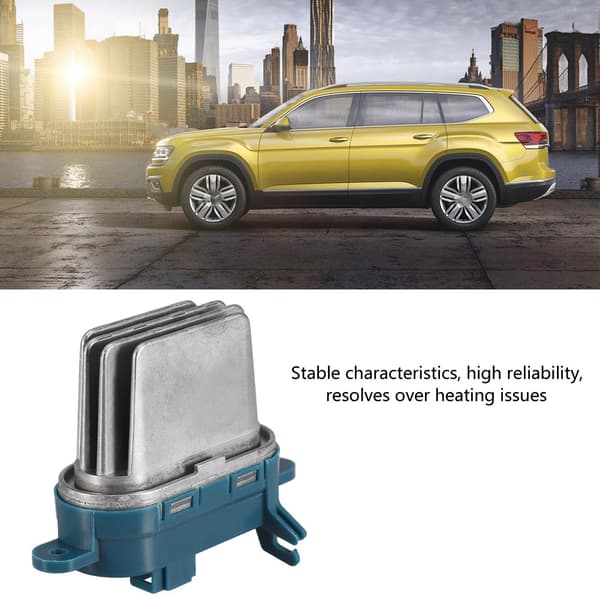 Blæsermotor-modstand, blæserhastighedsregulator til Audi Q7 Touareg Sharan 7L0907521