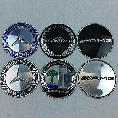 XYC Modified Wheel Hub Cap Decal, Hub Cap Cover, 65MM Hub Cap - Jaguar (Four-Pack)