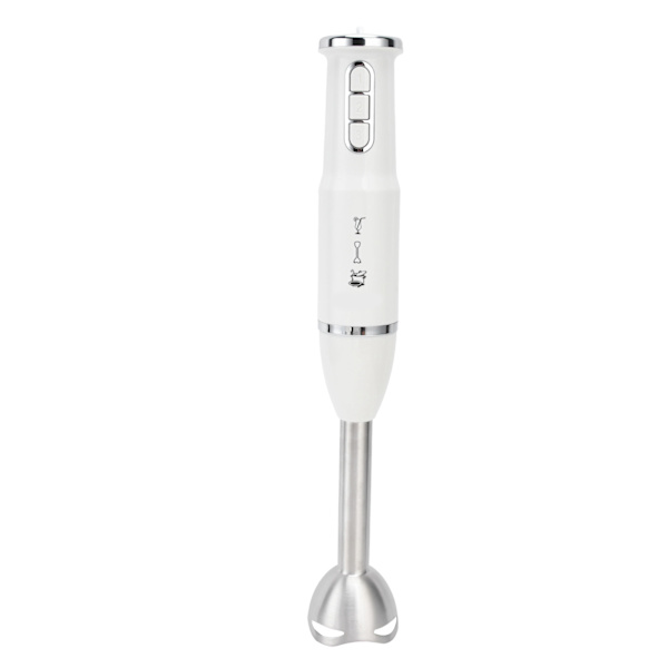 Multifunktionell Handmixer 600W Elektrisk Omrörare Matberedare EU-kontakt 220V Vit