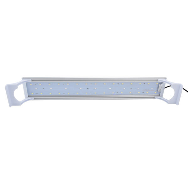 Akvarielys Fisketank Lys Dæmpbar Farveskiftende Lampe med LED Controller EU Stik 220V