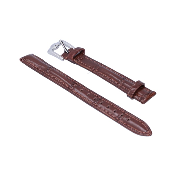 Armbandsstiftspänne Klockarmband Ersättning Unisex Klockarmband Tillbehör Brun 16mm / 0.63in