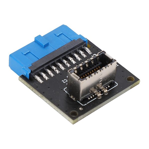 Emolevyn Laajennuskortti USB3.0 Etu 19PIN - 3.1 TYPE C Etu Type E Adapteri 20 - 19PIN