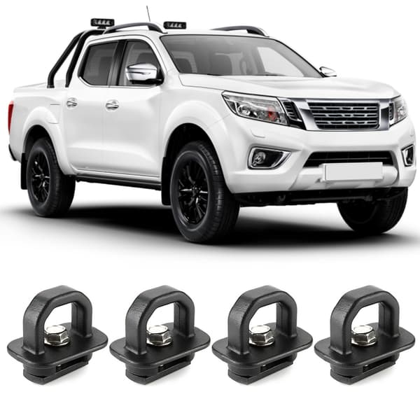 4 stk. Tau Fixed Buckle Universal til Pickup Trucks Bil Auto Tau Fastgørelsesværktøjer