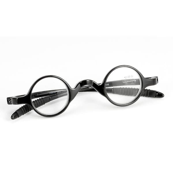 Tr90 Ultralette Runde Leseglass for Menn og Kvinner - Readers150