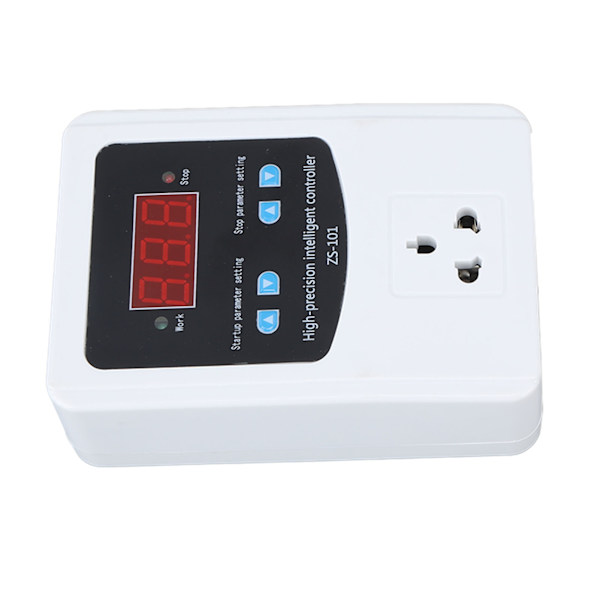 Digital Temperaturregulator 1500W 10A LCD-skærm Digital Termostatregulator til Inkubator Brygning Drivhus EU Stik 220V