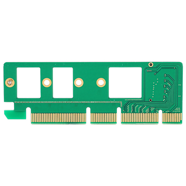 Adapter Överföring Expansionskort PCIE 3.0 x4 x8 x16 till NVME M.2 NVMe SSD Grön ABS