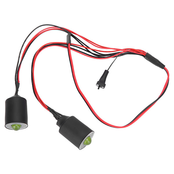 1/10 RC Universell Strålkastare Fjärrkontroll Bil LED-ljus 22mm DIY Modifieringstillbehör Blå Vit