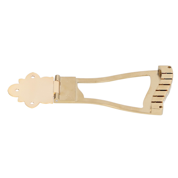 Bro Tailpiece Erstatning for Elektrisk Jazz Gitar Musikkinstrument Tilbehør Gull
