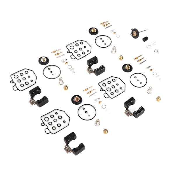 Motorsykkel Forgasser Reparasjonssett med Forgasser Flyte Nål Utbytting for GL1100 80‑83