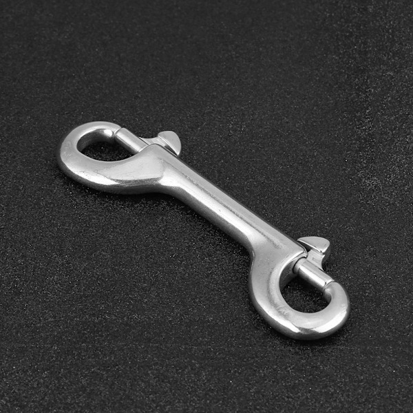 Holdbar Dobbelt-Endet Klipskrok Bolt Snap Dykkespenne (115mm)