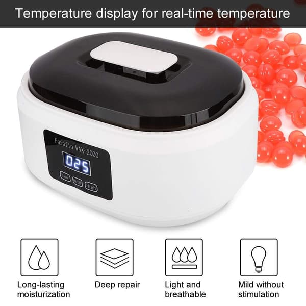 This 2-liter professional wax warmer is a skin moisturizing and repairing machine with temperature display.