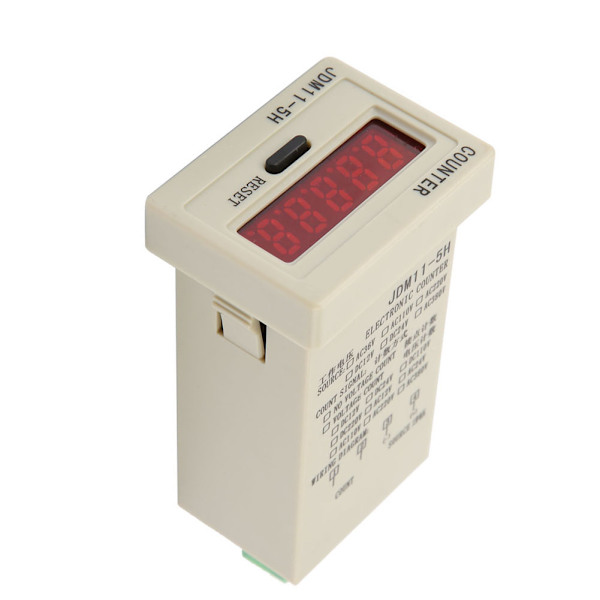 JDM11-5H 5-siffrig Display Elektronisk Ackumulerande Räknare DC 12V