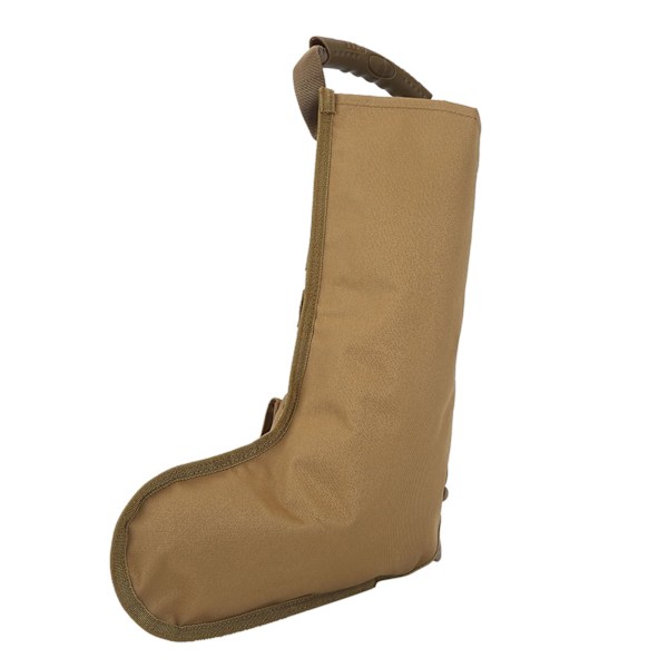 1 st Nylon Taktisk Julstrumpa Förvaringsväska Utomhus Militär Tillbehörspåse (Khaki)