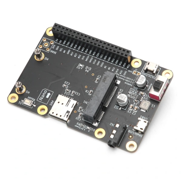 3G/4G LTE -pohjahattu Raspberry Pi 4/3/2/B+ -moduulille, datakortti USB:n kautta SIM-kortilla