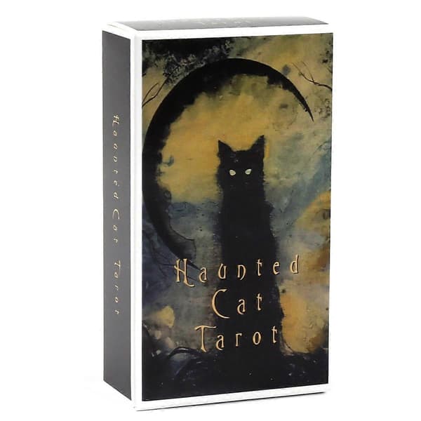Haunted Cat Tarot-sæt: Rider-Waite kattedyrs-tarotkort - WELLNGS