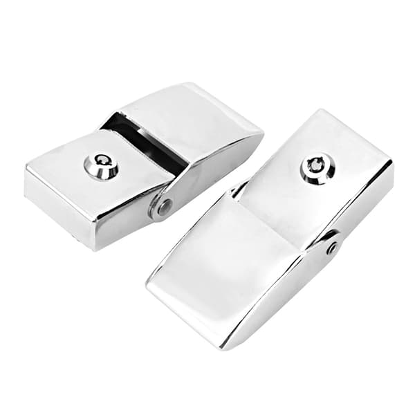 2 stk. Deksel Låsbeslag i Rustfritt Stål Passer for Jeep Wrangler 2007-2017