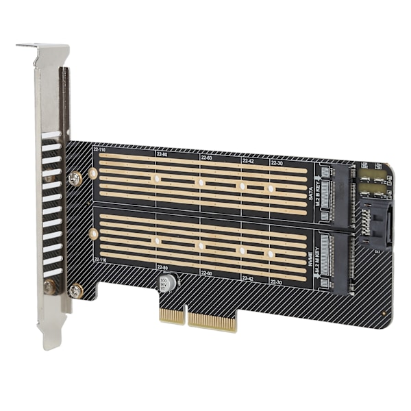 Riser Card SSD til PCIE SATA DualDisk Transfer Udvidelseskort til Windows OS X LINUX