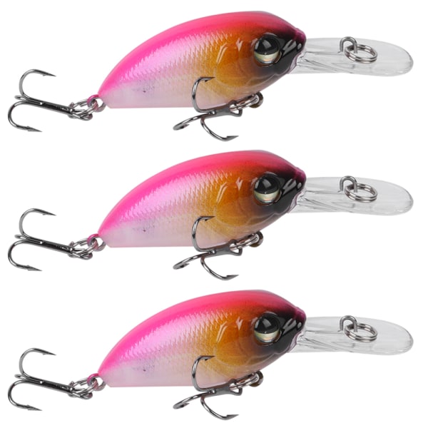 3ST 6CM/5G Dykning 3D Eyes Lure Artificiell Simulering Verklighetstrogna bete Fiskeredskap2#