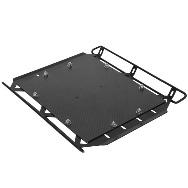 Metallinen Kattoteline Matkatavaroiden Kuljetukseen Musta Tarvike TRX6 G63 1/10 RC-Mönkijäautolle