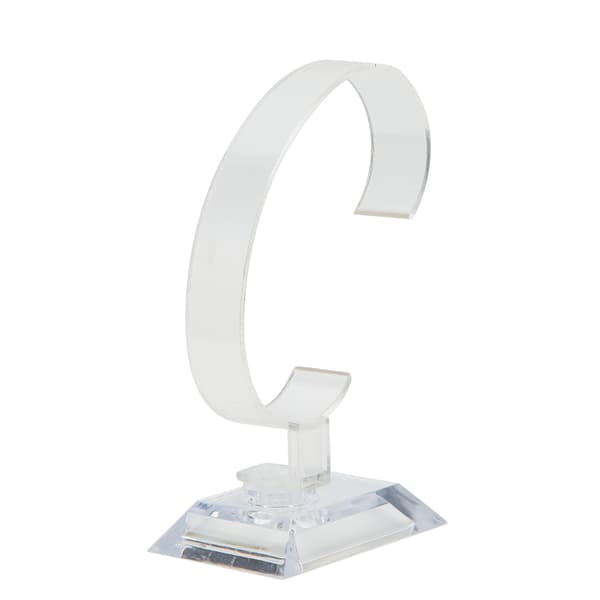 Klockdisplayställ Professionell Transparent Plast Butik Klockarmband Display Rack Hållare